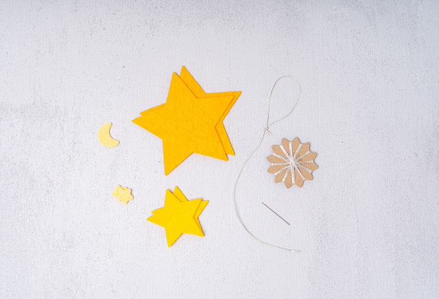 Starry Night DIY KIT Orange & Yellow