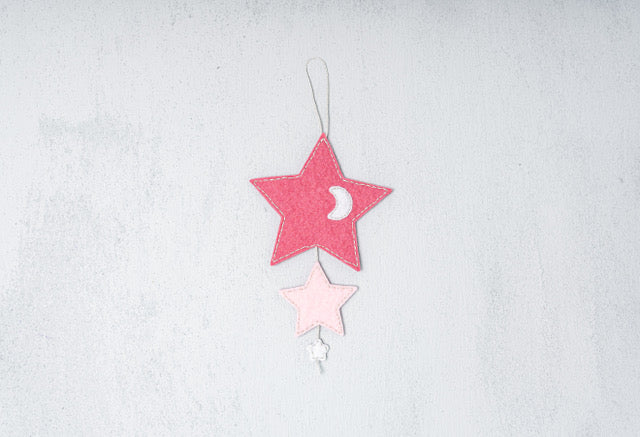 Starry Night DIY KIT Red & Pink
